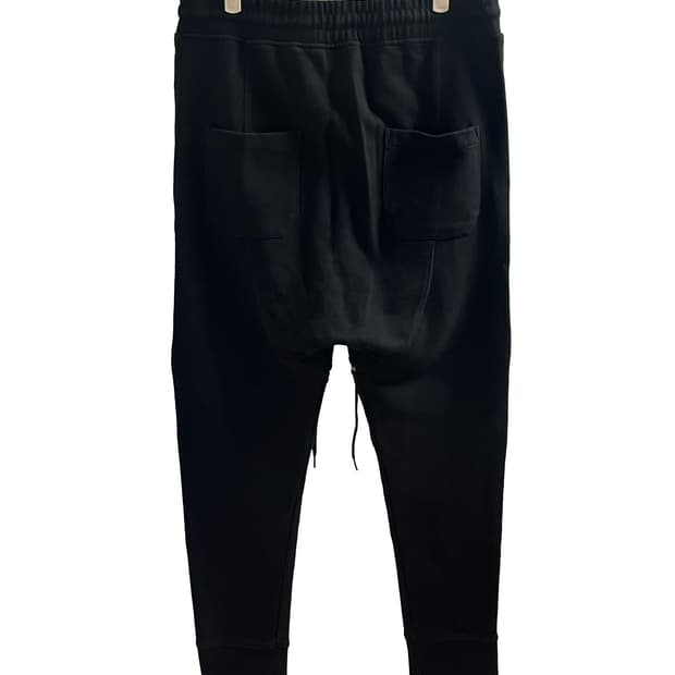 codes combine 드롭스트링 바이커 드롭 크로치 사루엘 팬츠