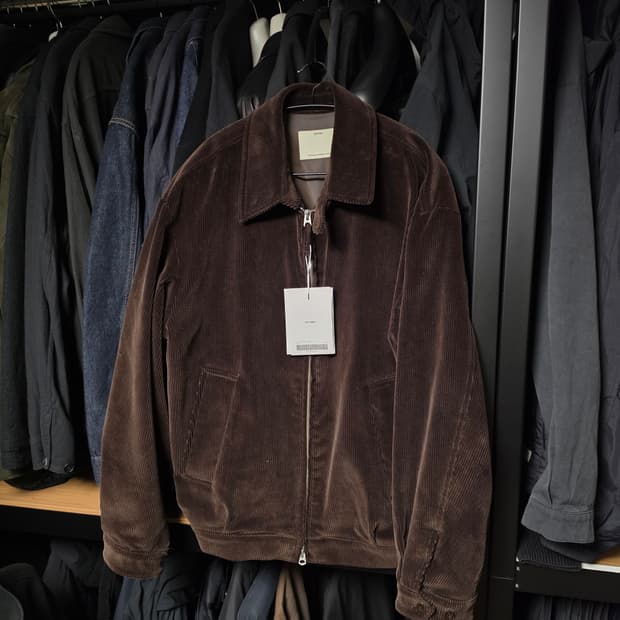 포터리 코듀로이 스윙탑 다크브라운 3사이즈