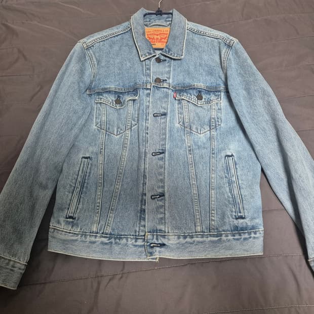 리바이스 타입3 트러커 라이트인디고 95사이즈