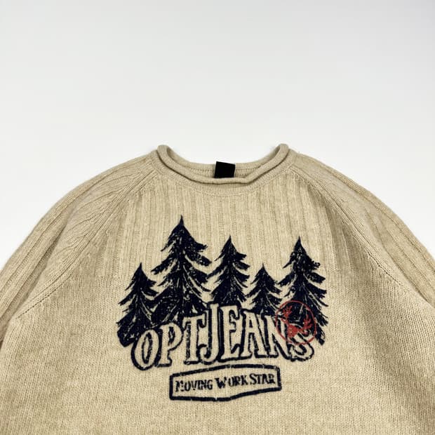 VTG 빈티지 트리 베이지 우먼 니트 (M 여성추천)