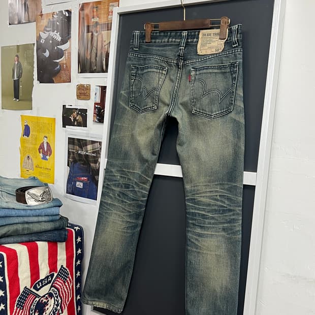 Edwin 에드윈 503 워싱 슬림핏 데님 팬츠