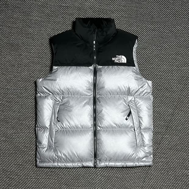 [XL] Northface 노스페이스 눕시 신형 검/회 패딩조끼