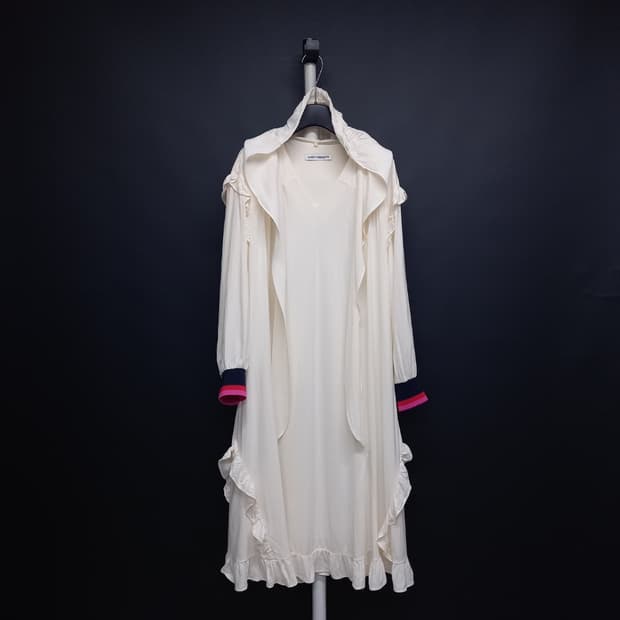 럭키슈에뜨 춘하추 후드 맥시 롱 원피스 66.77