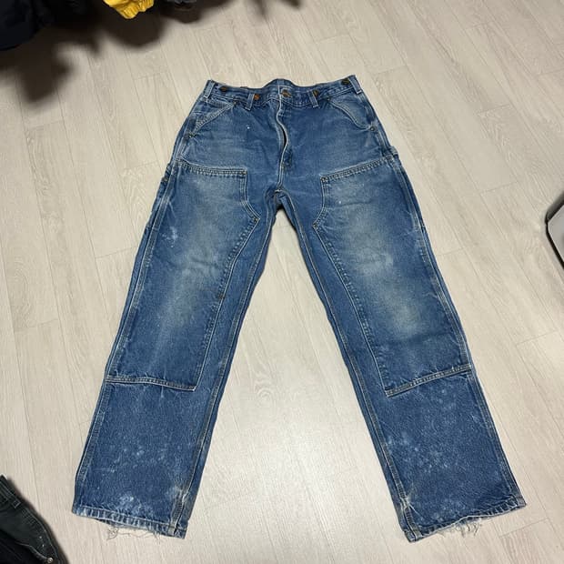 빈티지 칼하트 더블니 36x32