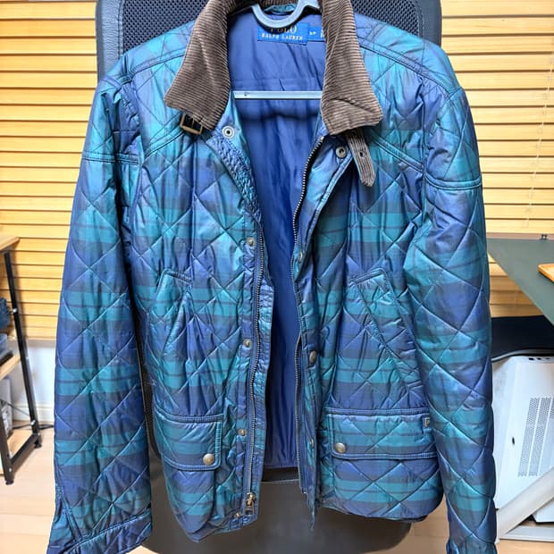 폴로랄프로렌 퀼팅 자켓