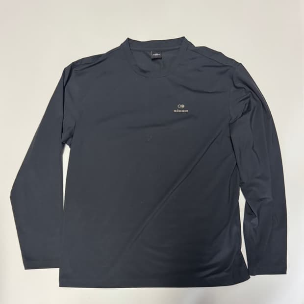 아이더 Eider 기능성 긴팔 티셔츠 L 블랙
