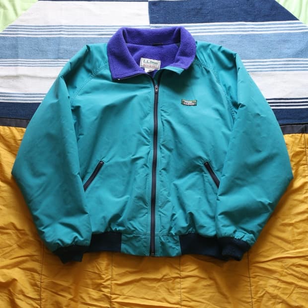 엘엘빈 80s 웜업 자켓(2pcs)