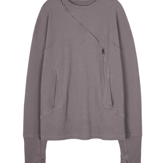 누피크 롱슬리브 NUPEAK CURVED RIBBED LONG SLEEV