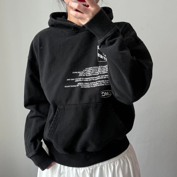 [S] LMC 블랙 후드티