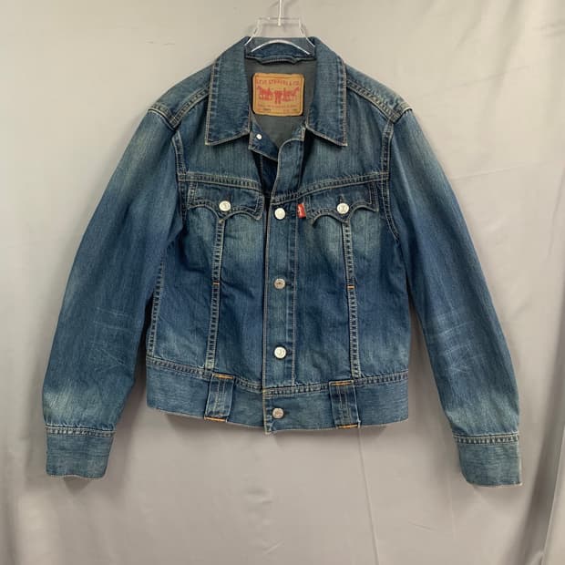 L 리바이스 70905 웨스턴 데님 트러커 청자켓