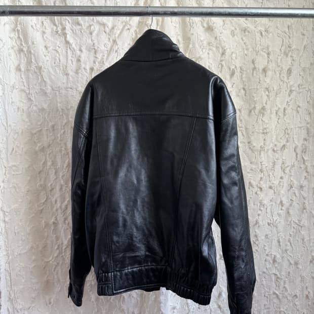 빈티지 양가죽 봄버