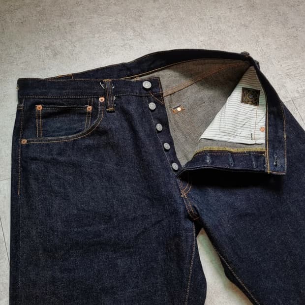 (희귀) Jelado 제라도 10주년 초회한정판 셀비지 데님팬츠 팝니다