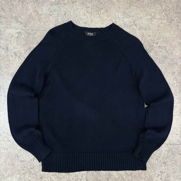 A.P.C 딥 네이비 니트 #csz716