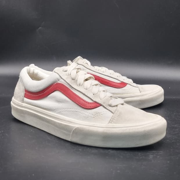 반스 스타일36 레드 남성스니커즈260 