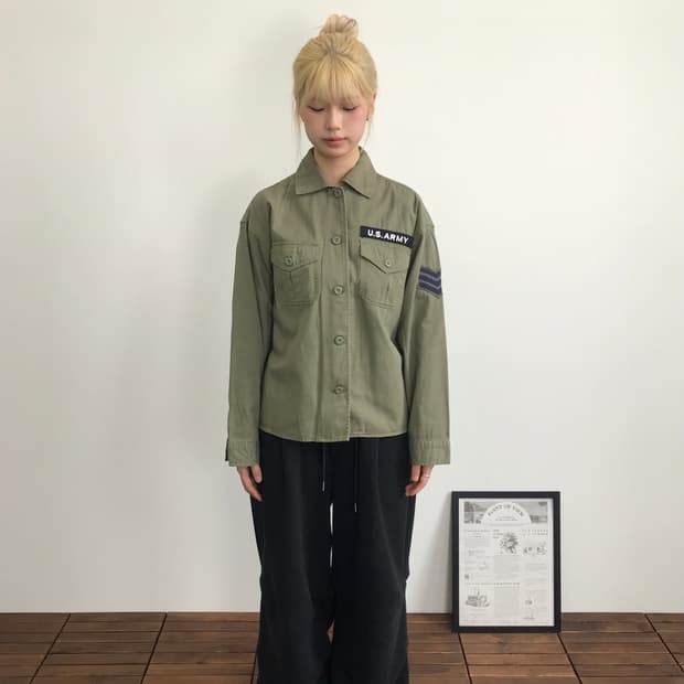 Browny US Army Military Shirt