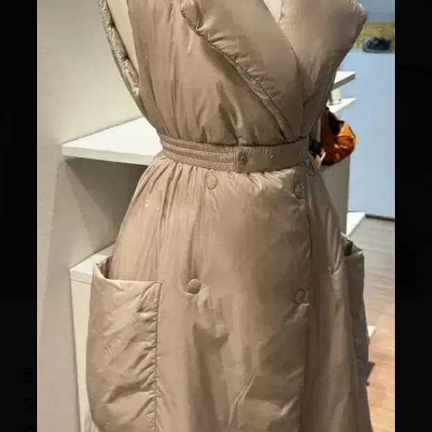 몽클레어 세이블 슬리브리스 패딩 00