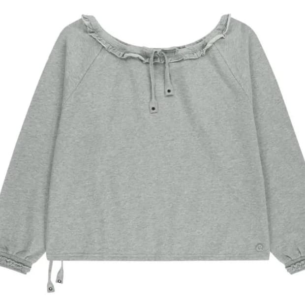 코이세이오 멜란지 그레이 롱슬리브 1