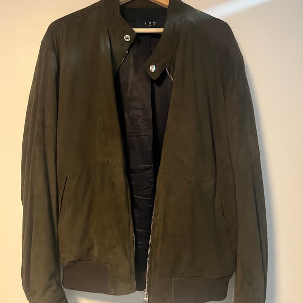 Iro 스웨이드 가죽 자켓