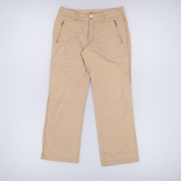 [실측확인] 헤지스 면바지 와이드 치노팬츠 1217J2