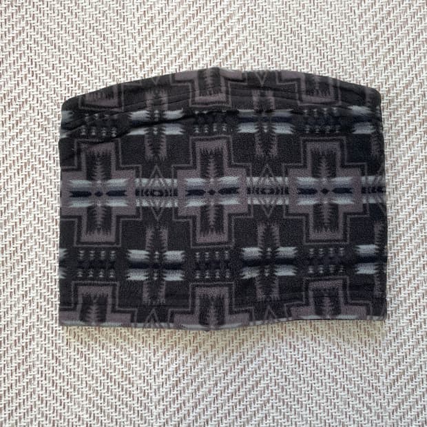 빈티지 밀리터리 넥 워머 