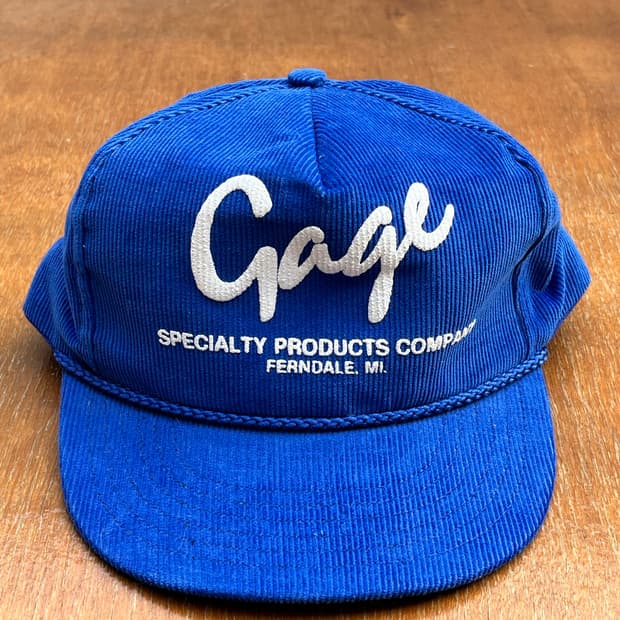 Made in USA Corduroy Trucker Cap