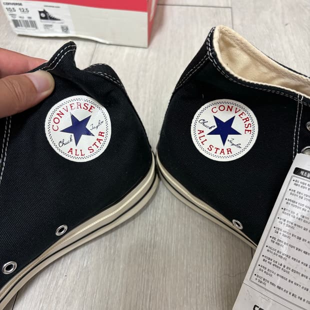 [290] 컨버스 하이 블랙 converse 2010년대