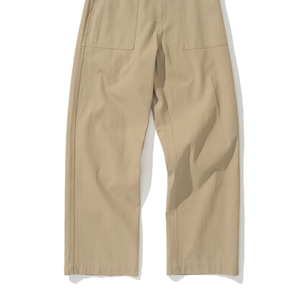 HBT fatigue pants beige
