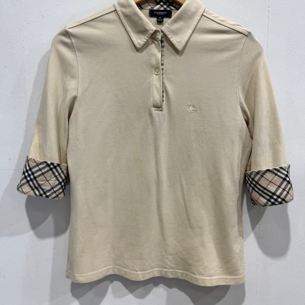 버버리 런던 여성 폴로 티셔츠 M 정품