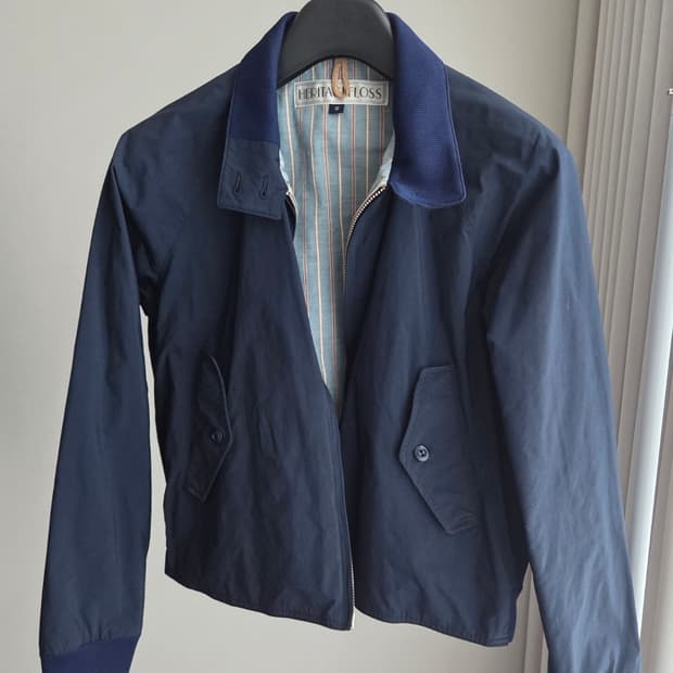 헤리티지플로스 heritagefloss 해링턴 자켓 S