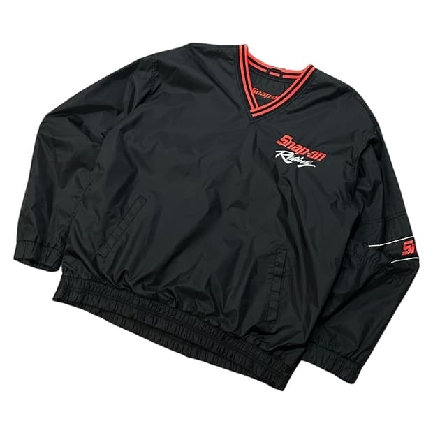 스냅온 90‘s Snap-on 레이싱 풀오버 바람막이 (XL) 웜업