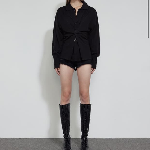 보헤미안서울 BUTTONED FIT CARDIGAN 교환