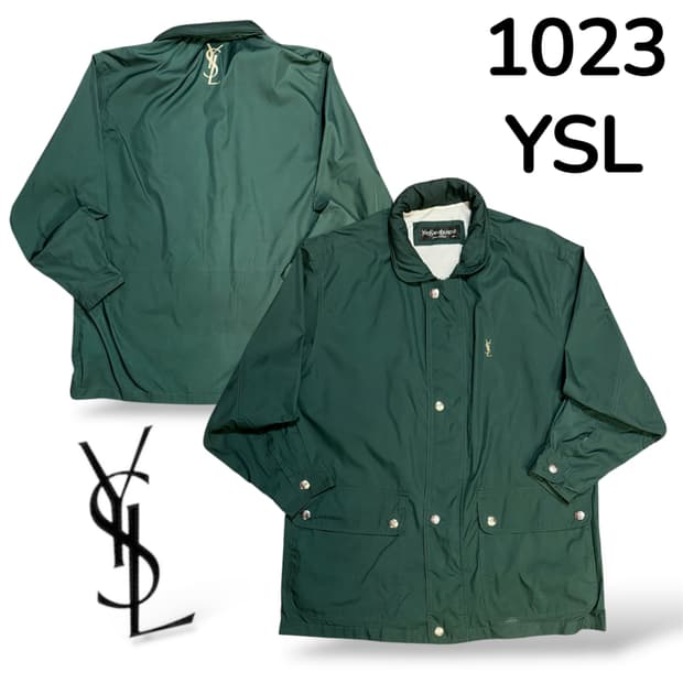 YSL 입생로랑 딥그린 블루종 바람막이 95