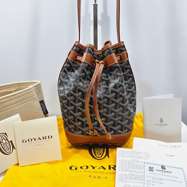 고야드 쁘띠플로 버킷백