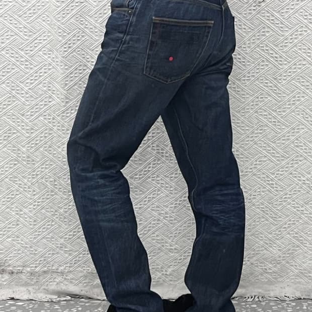 스톤 아일랜드 올드스쿨 빈티지 히든패치 데님팬츠 30인치 C09593