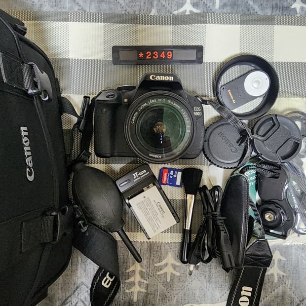 캐논 EOS 600D 디지털카메라 가방 세트