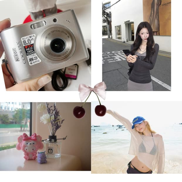 🤍맑고 투명한 일상 기록, 니콘 쿨픽스 l15