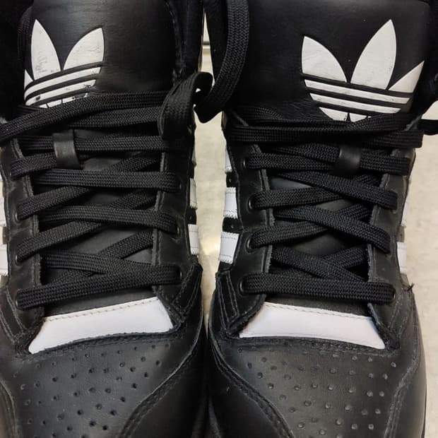 아디다스 하이탑 스니커즈 블랙 250 제레미스캇맛