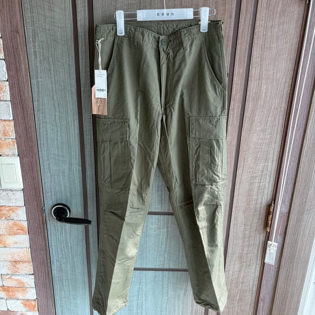 [새상품]오어슬로우 빈티지핏 6포켓 카고팬츠 아미그린