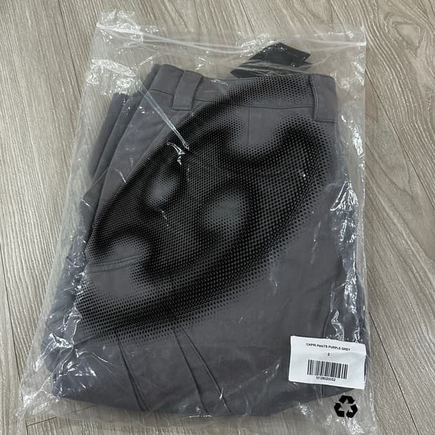 산산기어 카프리팬츠 퍼플 그레이 2 (새)