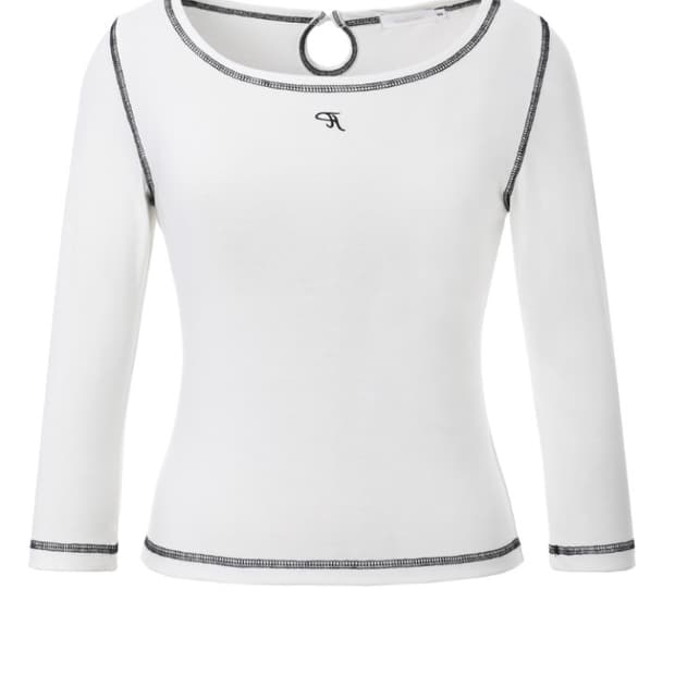 쓰리타임즈 레터링 티셔츠 M