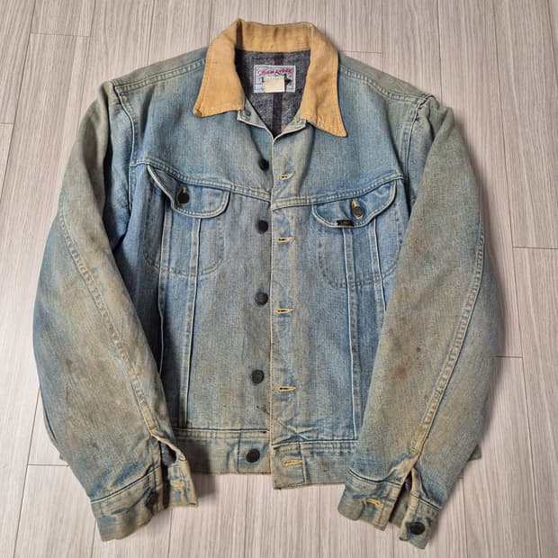70s USA LEE 리 스톰라이더 101J 데님 자켓
