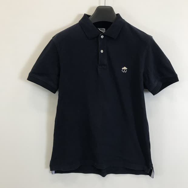 브룩스브라더스 수피마코튼 카라티 네이비 [M]