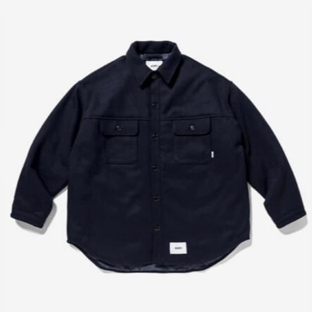 [M] 더블탭스 WCPO WONY MELTON 자켓 네이비 21AW