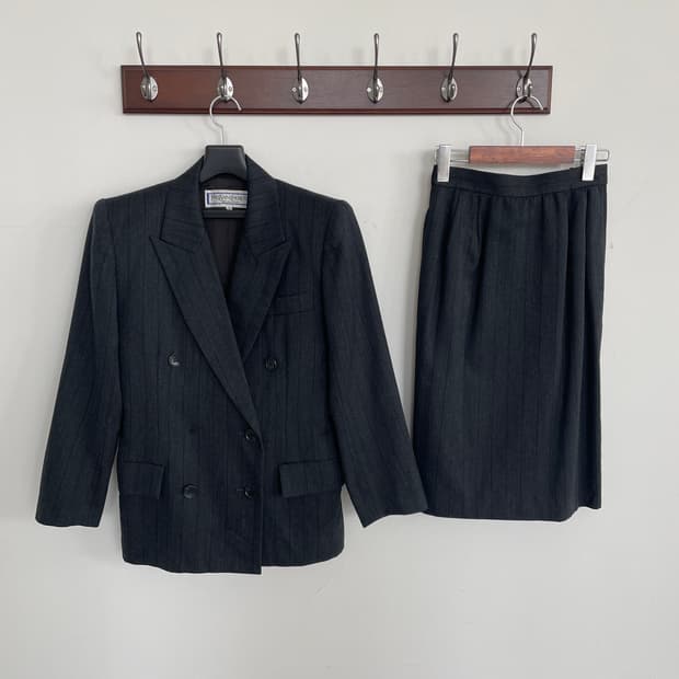 입생로랑 블레이저 자켓 셋업 투피스