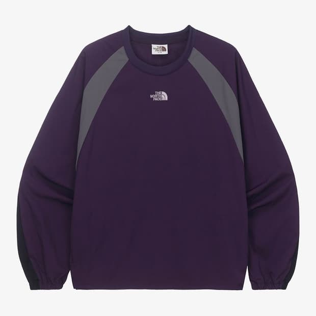 노스페이스 화이트라벨 밴든 우븐 크루넥