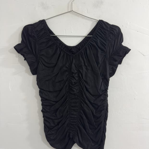 shirring design top