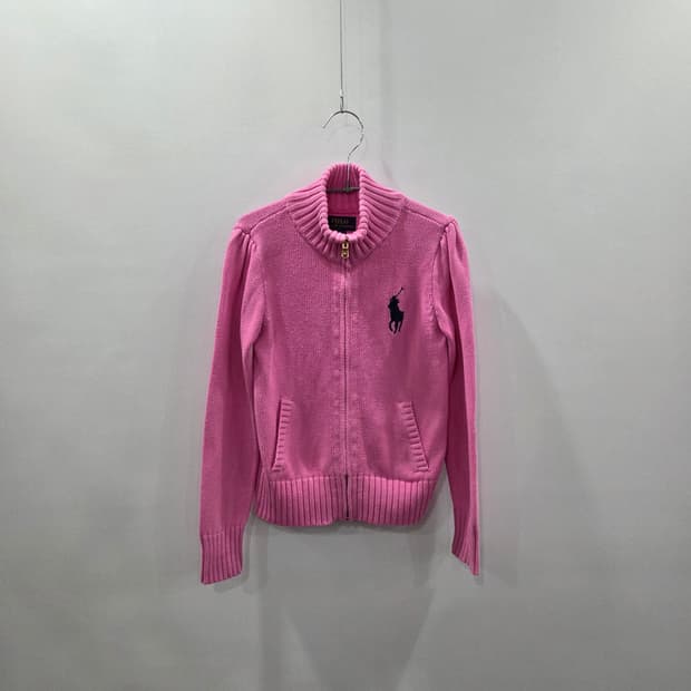폴로랄프로렌 걸즈 빅포니 니트집업 6 