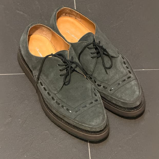 언더커버 스웨이드 더비