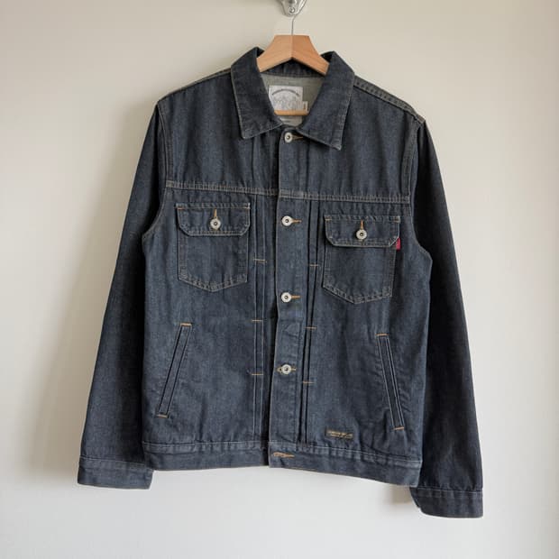 Pre owned 데님 자켓