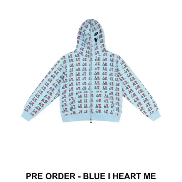 애슐리 윌리엄스 I HEART ME 아이하트미 후드집업 s 아일릿